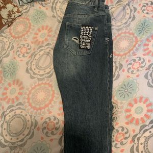 Navy Blue Ksubi Jeans Size 29 With Black Tag
